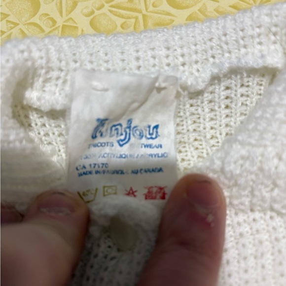 Vintage Knit White Matching Set - Picture 5 of 9
